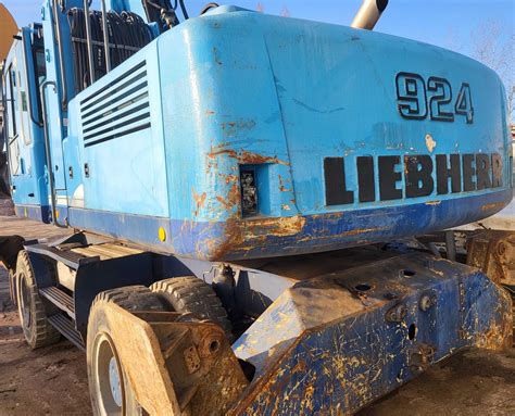 Koparka Liebherr 924 c likufix przeładunkowa Oborniki OLX pl