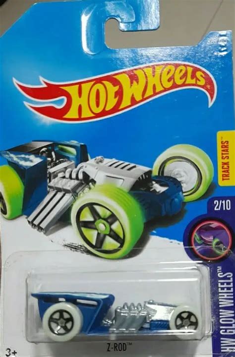 Hot Wheels Glow Wheels Z Rod Universo Hot Wheels