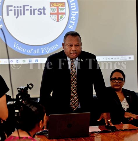 Pm Rabuka Commends Fijifirsts Contribution To Partnership The Fiji Times