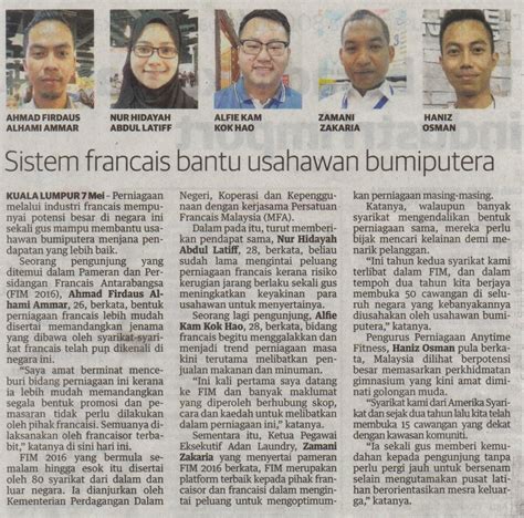 Sistem Francais Bantu Usahawan Bumiputera Malaysian Franchise Association