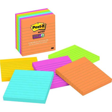 Post It® Super Sticky Notes Rio De Janeiro Collection