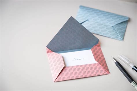 Origami Facili Con La Carta Di Riciclo Buste Da Lettera Fai Da Te Ohga