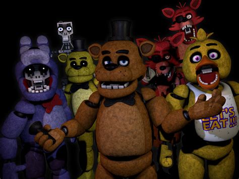 C4d Fnaf Fnaf 1 Pack V11 By 3d Darlin On Deviantart