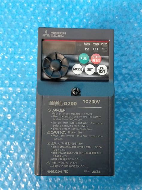 Yahooオークション Ck8444 中古 三菱 Mitsubishi インバータ Freq