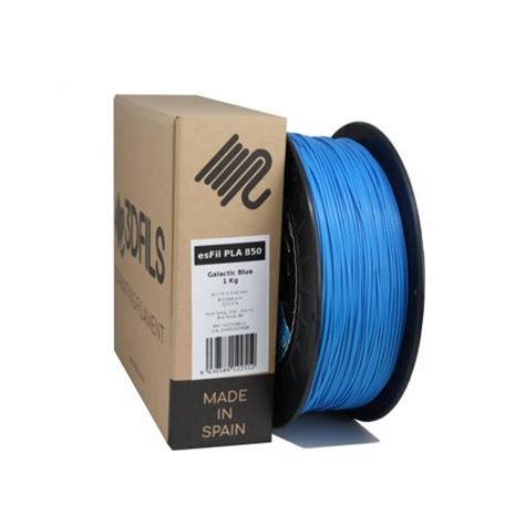 PLA 850 EsFil Galactic Blue 1 75 Mm Azul Brillo Impresoras3d