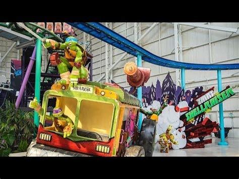 Shellraiser Pov World Record Roller Coaster Nickelodeon Universe