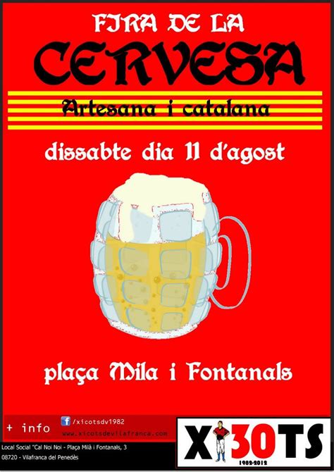 Cerveza Artesanal En Catalunya Fira De La Cervesa Artesana A Vilafranca