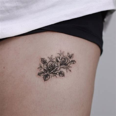 Studiobysol Donghwa On Instagram Flowertattoo Rosetattoo