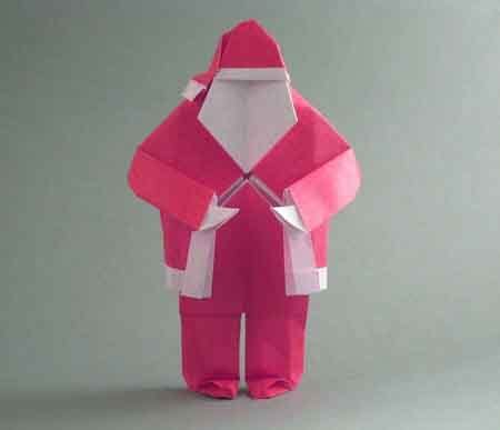 Christmas Origami: Santa Origami | Paper Origami Guide