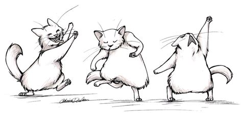 Dancing Cats by CatusSnake on DeviantArt