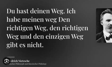 Zitatforschung Du Hast Deinen Weg Ich Habe Meinen Weg Den Richtigen