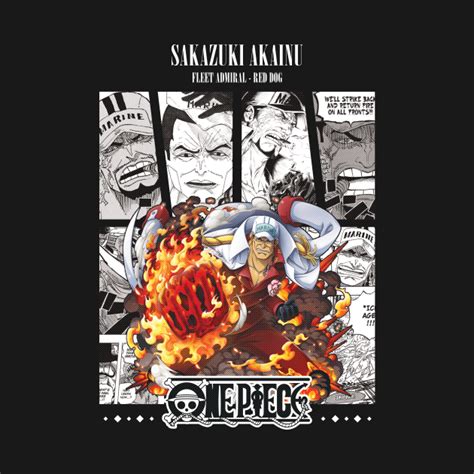 Sakazuki Akainu Anime One Piece Manga Texture Akainu Kids T Shirt