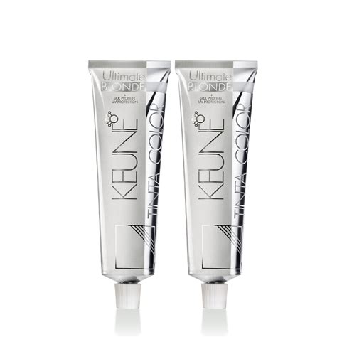 Kit Keune Tinta Color Ultimate Blonde Super Louro Cinza