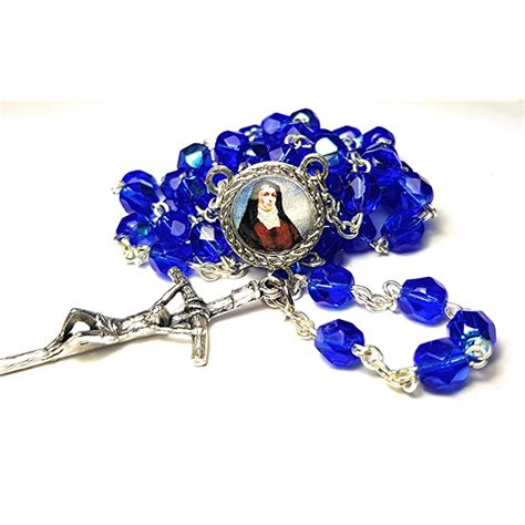 Buy Relic Rosary Rd Class Crystal Blue Of Edith Stein Teresa Benedicta