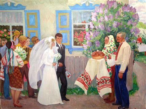 Репка Сергей Никанорович. Свадьба. 1975 | Свадьба, Картины, Рисунки