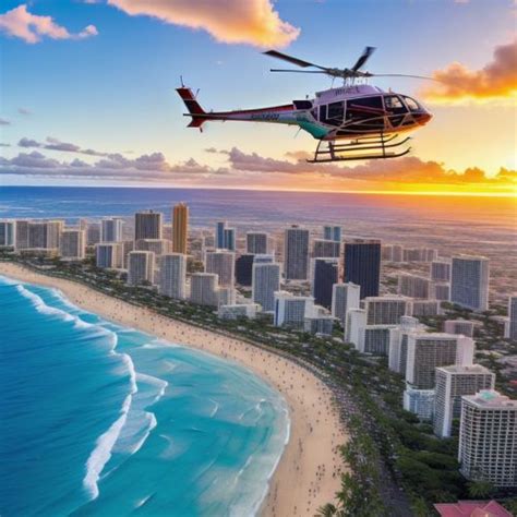 Oahu Waikiki Sunset Doors On Or Doors Off Helicopter Tour