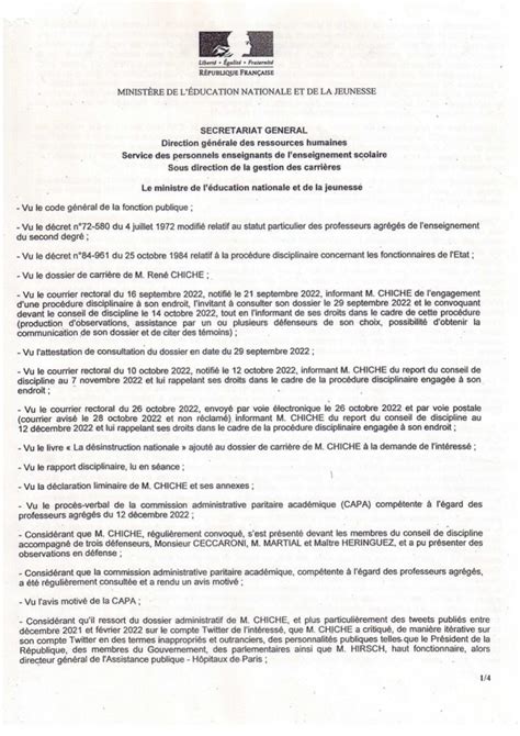 Les Documents L Affaire Ren Chiche