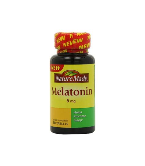 Nature Made Melatonin Tablets 5 Mg 90 Count