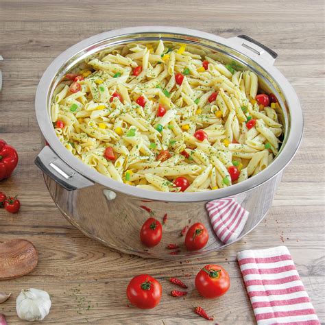 Sq Professional Jumbo Contour Stainless Steel Hot Pot Set Pc L