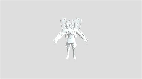 Улученый Титан спикер мен. - Download Free 3D model by Пока200К ...