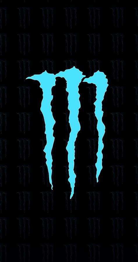 Blue Monster Energy Logo