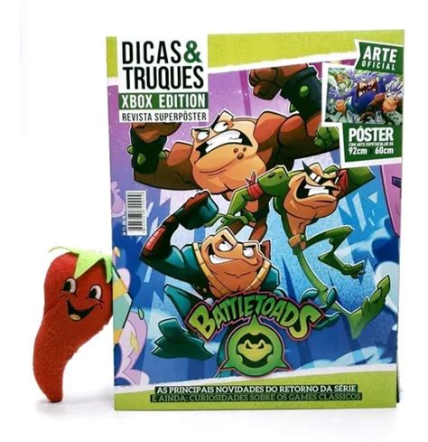 Revista Superp Ster Dicas Truques Xbox Edition Battletoads Mercadolivre