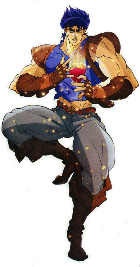 JoJo's Bizarre Adventure: Jonathan holding wine glass - Minitokyo