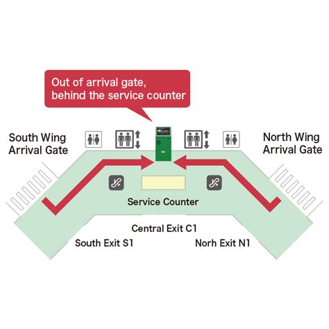 Narita Airport Terminal Map