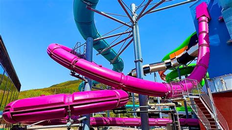 The GravityLoop Water Slide At AquaMagis Plettenberg Germany YouTube