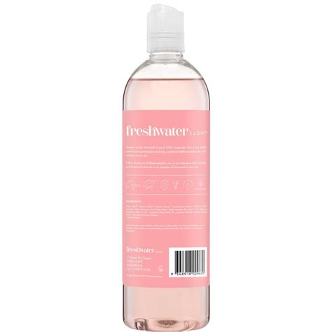 Freshwater Farm Australia Rosewater Pink Clay Cleansing Castile Body