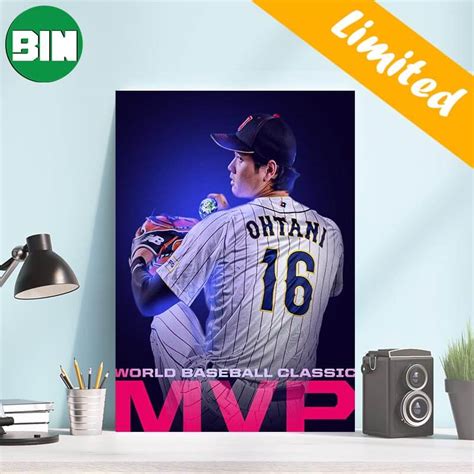 Shohei Ohtani Takes Home World Baseball Classic 2023 MVP Honors Poster ...