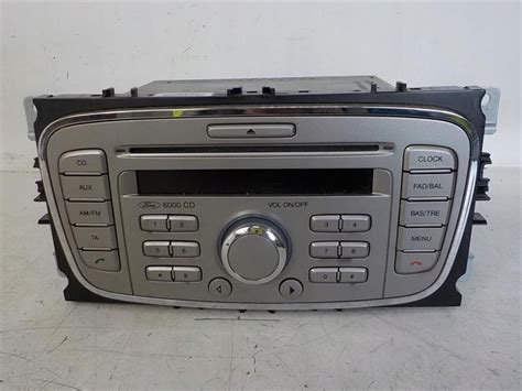 FORD FOCUS MK2 LIFT RADIO FABRYCZNE 6000CD KOD 10608640512