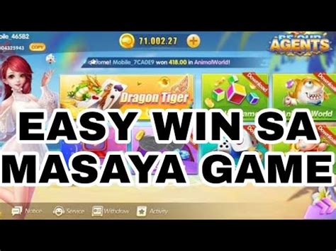 MASAYA GAME EZ WIN YouTube