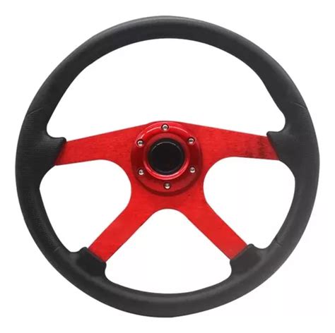 Volante Deportivo Pul Momo Rojo Universal Env O Gratis