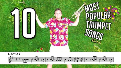 Top 10 Most Popular Trumpet Songs With Sheet Music Notes Youtube