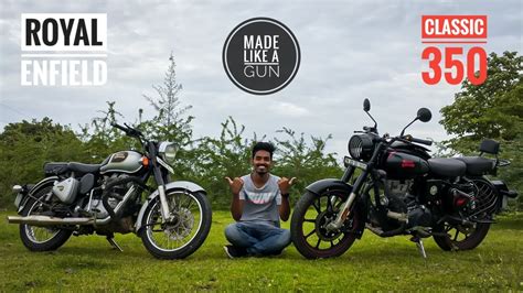 Royal Enfield Classic 350 L Bs4 And Bs6 L Review In Tamil L My Experience L Made Like A Gun