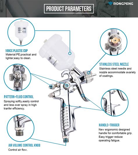 R803 Top Grade HVLP Air Spray Gun