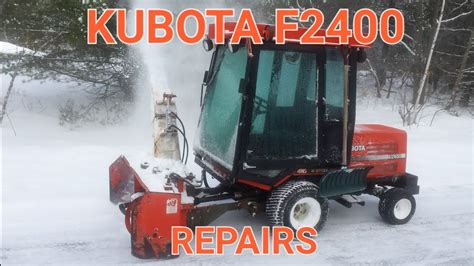 Kubota F2400 Repairs Youtube