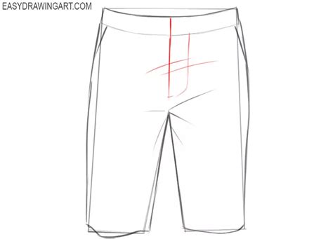 How To Draw Shorts Easy Drawing Art