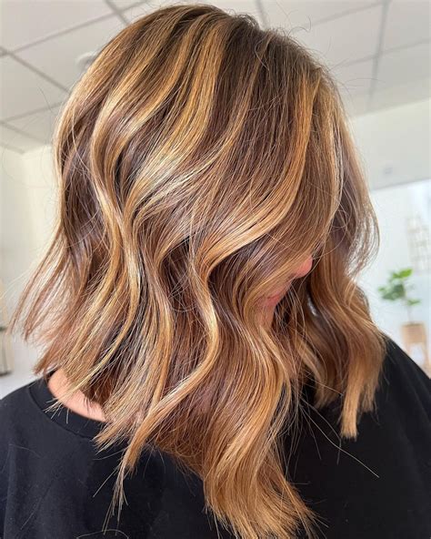 Top Balayage Caramel Highlights On Dark Hair