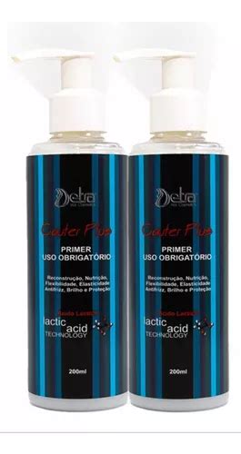 2x Detra Hair Primer Cauter Plus Uso Obrigatório 200ml Parcelamento