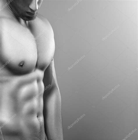 Muscular Man With Naked Chest Stock Photo By Artstudio Pro