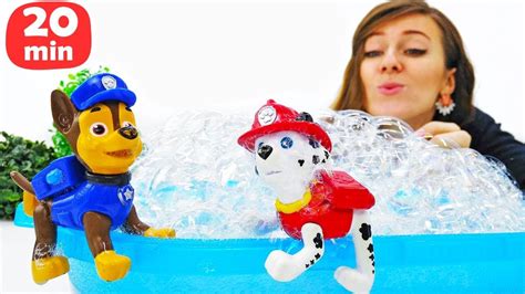 Los cachorros de Paw Patrol se divierten en la Guardería Infantil