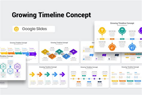 Growing Timeline Concept Google Slides Template Nulivo Market