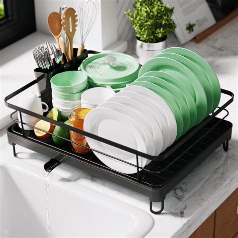 Amazon Kitsure Dish Drying Rack Space Saving Dish Rack Dish