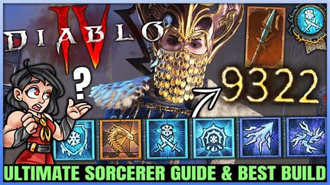 Diablo 4 Sorcerer Best Highest Damage Build Full Skills Armor