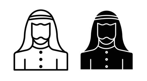 Saudi Man Icon Vector Art Icons And Graphics For Free Download