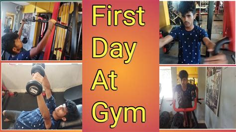 First Day At Gym Gym Ka Pehla Din First Day At Gym Exercise Day At Gym Lucky Singh