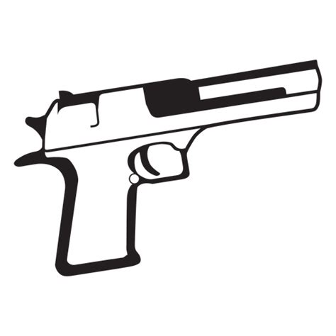 Pistole Schwarzweiss Symbol Png Und Svg Design Für T Shirts