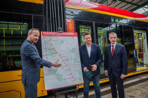 Umowa na budowę tramwaju do Wilanowa podpisana Warszawa News